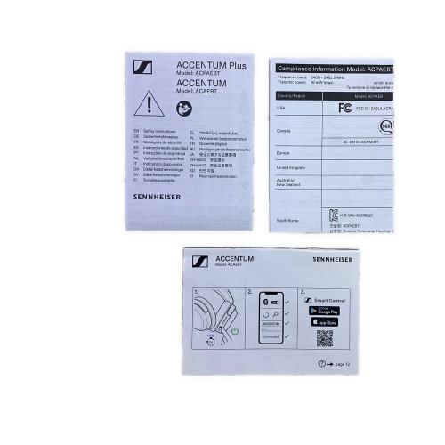 SENNHEISER (ゼンハイザー) ワイヤレスヘッドホン ACCENTUM Wireless