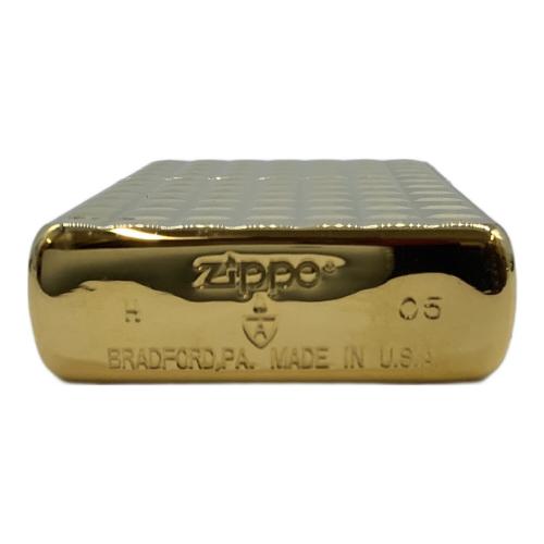 ZIPPO (ジッポ) ZIPPO 2005年製 USA製 両面ゴールド加工
