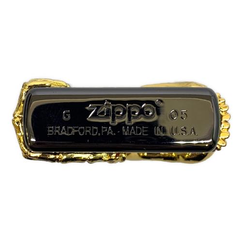 ZIPPO (ジッポ) ZIPPO 2005年製 NO.0248 ゴールド×レッド スカル