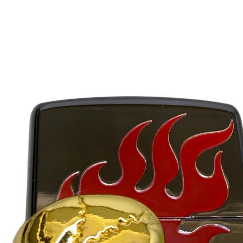 ZIPPO (ジッポ) ZIPPO 2005年製 NO.0248 ゴールド×レッド スカル