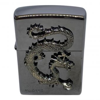 ZIPPO (ジッポ) ZIPPO 2005年製 0125 クリアスワロフスキー 龍モチーフ