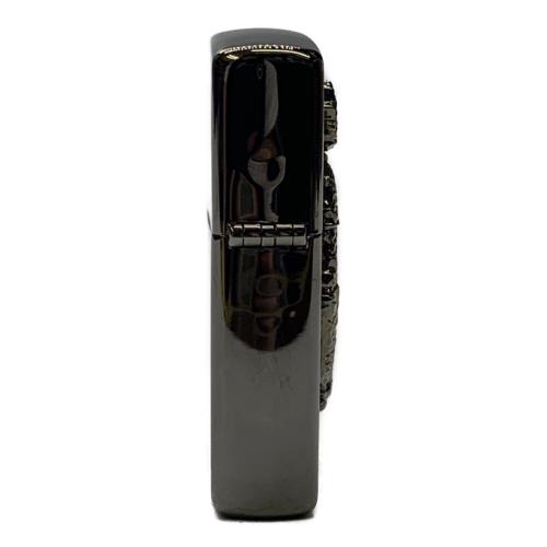 ZIPPO (ジッポ) ZIPPO 2005年製 0125 クリアスワロフスキー 龍モチーフ