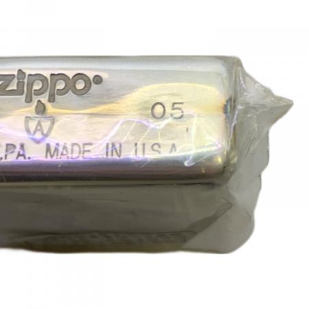 ZIPPO 2005年USA製 両面デザイン 三次元立体エッチング Heavy Wall
