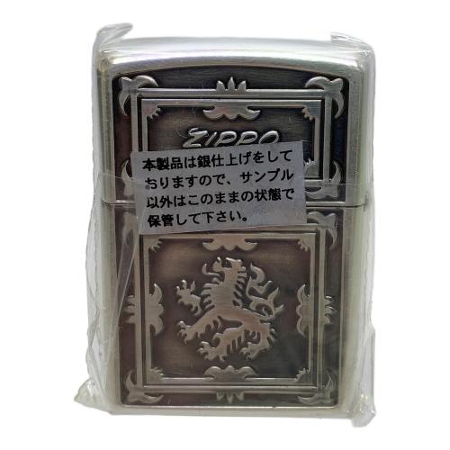 ZIPPO 2005年USA製 両面デザイン 三次元立体エッチング Heavy Wall Armor Case Ｎo.2058