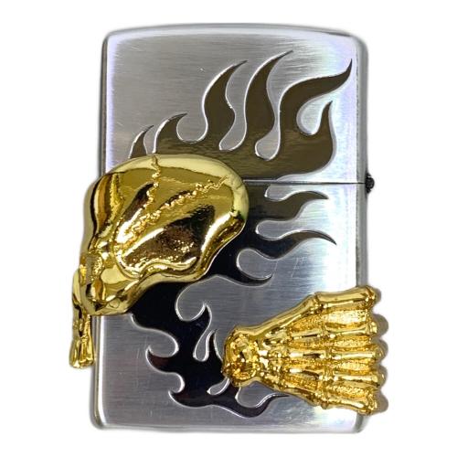 ZIPPO (ジッポ) ZIPPO 2005年製 NO.138 ZIPPO限定 ファイヤースカルヘッド トライバルモデル