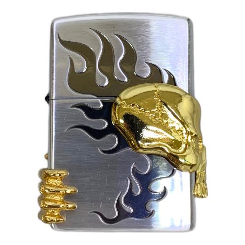 ZIPPO (ジッポ) ZIPPO 2005年製 NO.138 ZIPPO限定 ファイヤースカルヘッド トライバルモデル