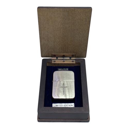 ZIPPO 2004年製 プラチナサテーナ 1941レプリカ チューニングジッポ