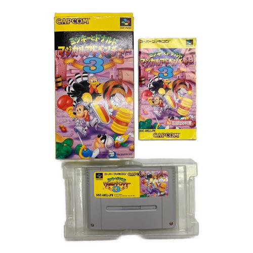 ミッキーとドナルド マジカルアドベンチャー3 スーパーファミコン用ソフト -