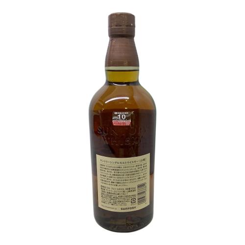 サントリー 山崎 シングルモルトウイスキー 700ml