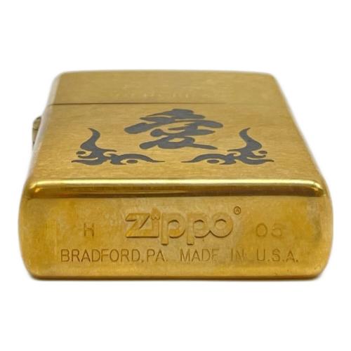ZIPPO (ジッポ) ZIPPO 2005年製 愛 SOLID BRASS