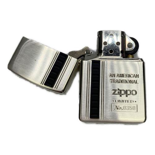 ZIPPO (ジッポ) ZIPPO 2002年製 TIME FLASH 専用ケース・コンパス付き