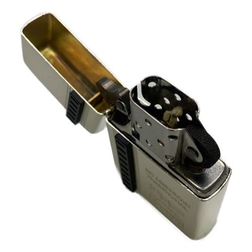 ZIPPO (ジッポ) ZIPPO 2002年製 TIME FLASH 専用ケース・コンパス付き