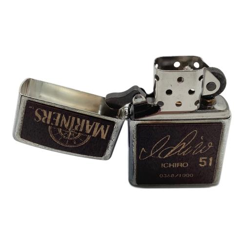 ZIPPO (ジッポ) ZIPPO メジャーリーグ イチロー 1000個限定モデル　No.368/1000