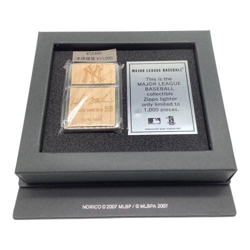 ZIPPO (ジッポ) ZIPPO 2006年製 1000個限定 松井秀喜 No.0275/1000