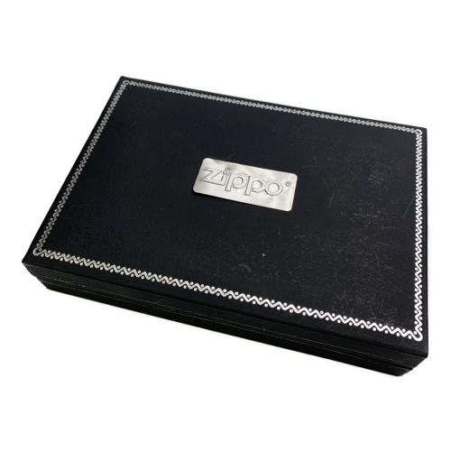 ZIPPO (ジッポ) ZIPPO 2004年製 懐中時計(時計機能現状品)・ケースセット