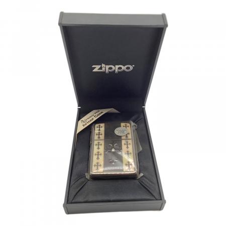 ZIPPO (ジッポ) ZIPPO 2004年製 アーマーケース 十字架 シェルデザイン