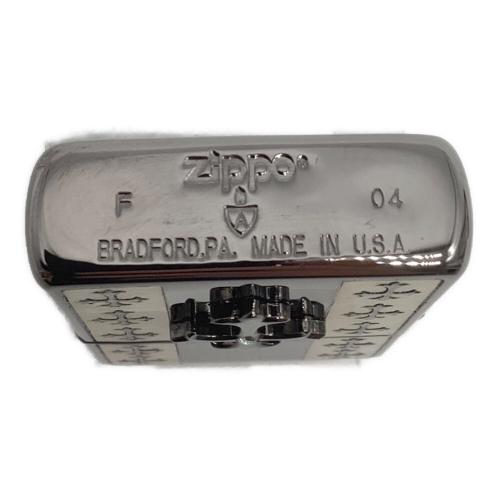 ZIPPO (ジッポ) ZIPPO 2004年製 アーマーケース 十字架 シェルデザイン