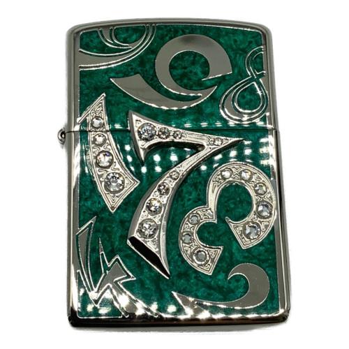 ZIPPO (ジッポ) ZIPPO 2005年製 アーマケース リミテッドエディション ナンバーグリーン