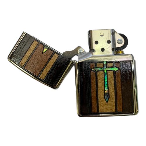 ZIPPO (ジッポ) オイルライター 2005年製 アーマーケース 十字架