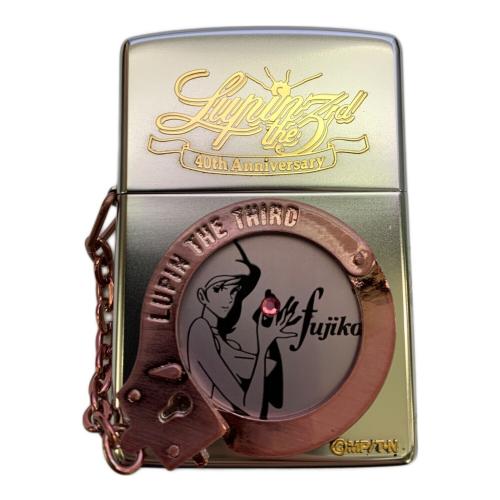 ZIPPO (ジッポ) オイルライター 2007年製 40周年記念 ルパン3世 ピンク×シルバー 峰不二子
