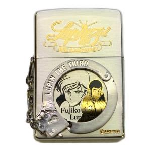 ZIPPO (ジッポ) オイルライター 2007年製 40周年記念 ルパン&不二子 シルバー