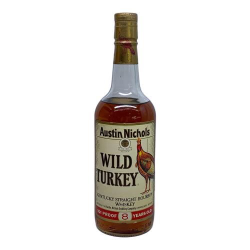 ワイルドターキー (WILD TURKEY) ウィスキー 8 Years 101 Proof ※年数経過品の為、キャップ内部の状態に関しては現状品となります。 750ml