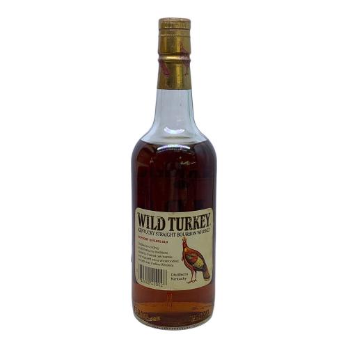 ワイルドターキー (WILD TURKEY) ウィスキー 8 Years 101 Proof ※年数経過品の為、キャップ内部の状態に関しては現状品となります。 750ml