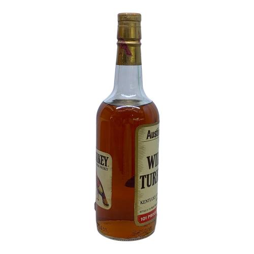 ワイルドターキー (WILD TURKEY) ウィスキー 8 Years 101 Proof ※年数経過品の為、キャップ内部の状態に関しては現状品となります。 750ml