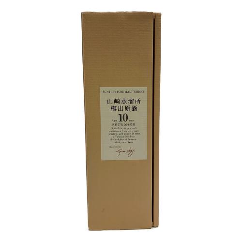 サントリー 樽出原酒 ウィスキー 10年 600ml