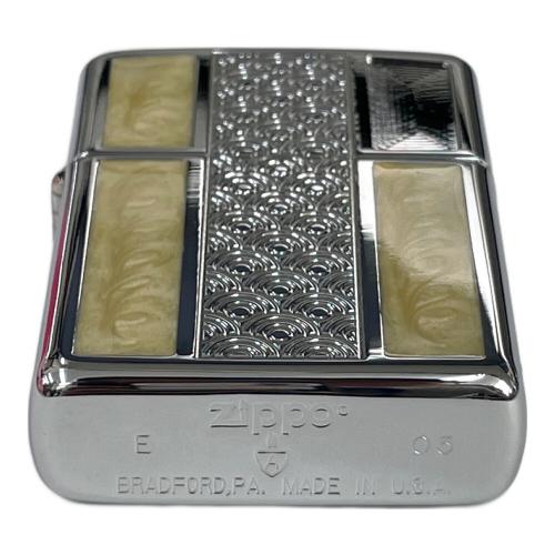 ZIPPO (ジッポ) オイルライター 2005年製 アーマー シェル