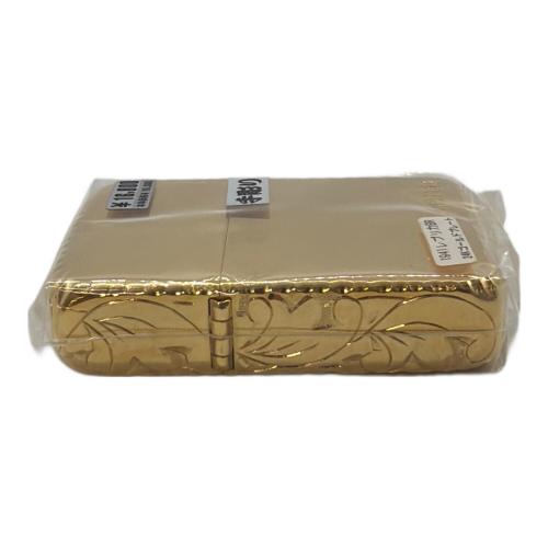 ZIPPO (ジッポ) オイルライター 2005年製 手彫り 1941レプリカ 24Kゴールドプレート 092/150
