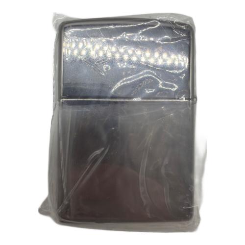 ZIPPO (ジッポ) オイルライター 2005年製 龍石入りメタルBLACK クリアスワロフスキー