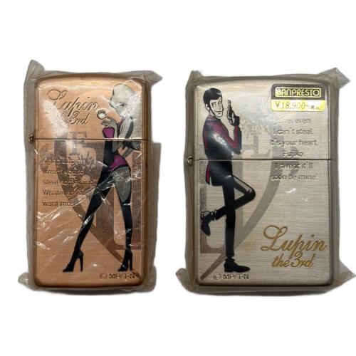 ZIPPO (ジッポ) ペアオイルライター 2007年製 ルパン三世 スリムタイプ 2006年製