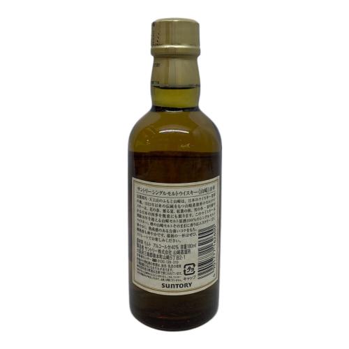 サントリー 山崎 ウィスキー 10年 180ml