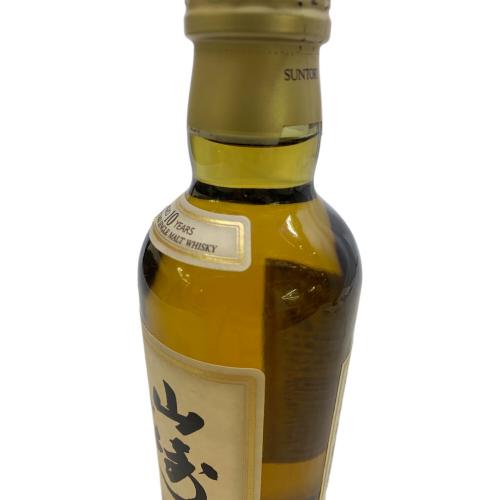 サントリー 山崎 ウィスキー 10年 180ml