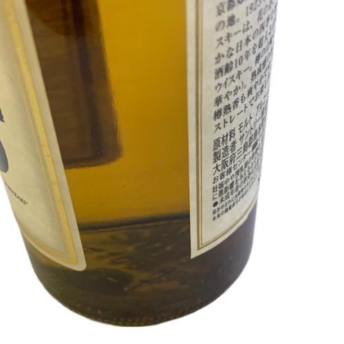 サントリー 山崎 ウィスキー 10年 180ml