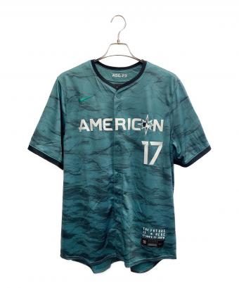 NIKE (ナイキ) 大谷翔平 MLB 2023 オールスターゲームレプリカユニフォーム グリーン サイズ:L