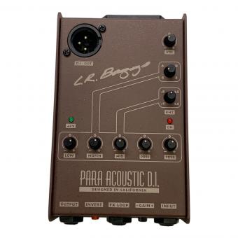 L.R.Baggs (エルアールバックス) エフェクター Para Acoustic D.I. アコギ用ダイレクトボックス