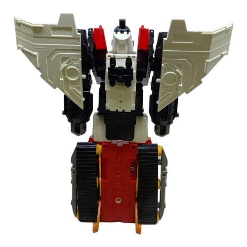 TAKARA (タカラ) 勇者特急マイトガイン 4段変形轟龍 レトロホビー パーツシール未使用・箱ダメージ大・電池内部サビ有 @