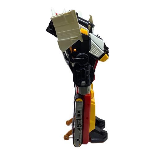TAKARA (タカラ) 勇者特急マイトガイン 4段変形轟龍 レトロホビー パーツシール未使用・箱ダメージ大・電池内部サビ有 @