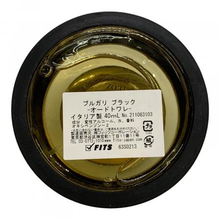 BVLGARI (ブルガリ) オードトワレ 40ml 残量80%-99% ブラック