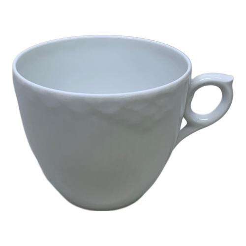 ROYAL COPENHAGEN (ロイヤル・コペンハーゲン) カップ&ソーサー ホワイトフルーテッド・ハーフレース
