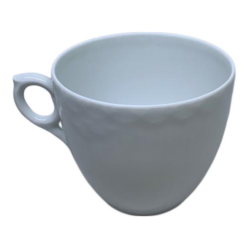ROYAL COPENHAGEN (ロイヤル・コペンハーゲン) カップ&ソーサー ホワイトフルーテッド・ハーフレース