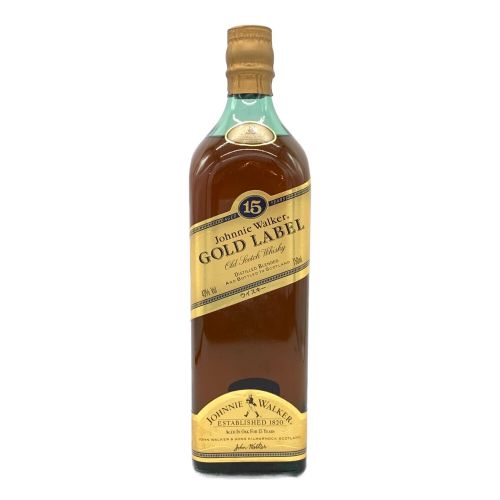 ジョニーウォーカー (Johnnie Walker) スコッチウイスキー GOLD LABEL 