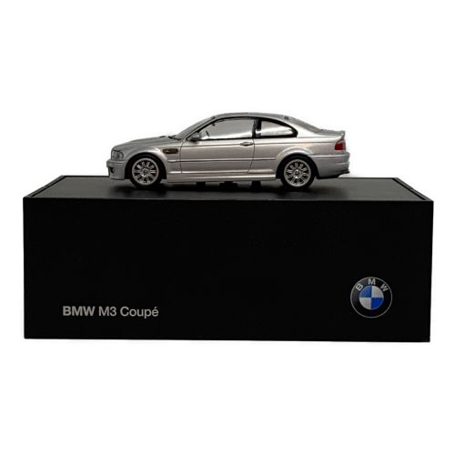 BMW M3 クーペ E46 1/43 ミニカー シルバー 3シリーズ-