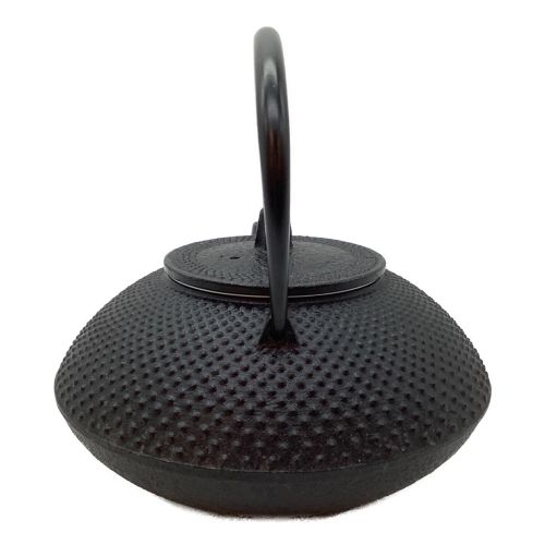 南部鉄器 池永 鉄瓶 ブラック