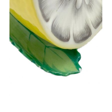 Herend (ヘレンド) カードスタンド 葉の上の檸檬