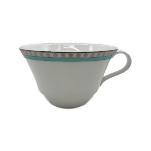 TIFFANY & Co. (ティファニー) カップ&ソーサー プラチナブルーバンド 2Pセット