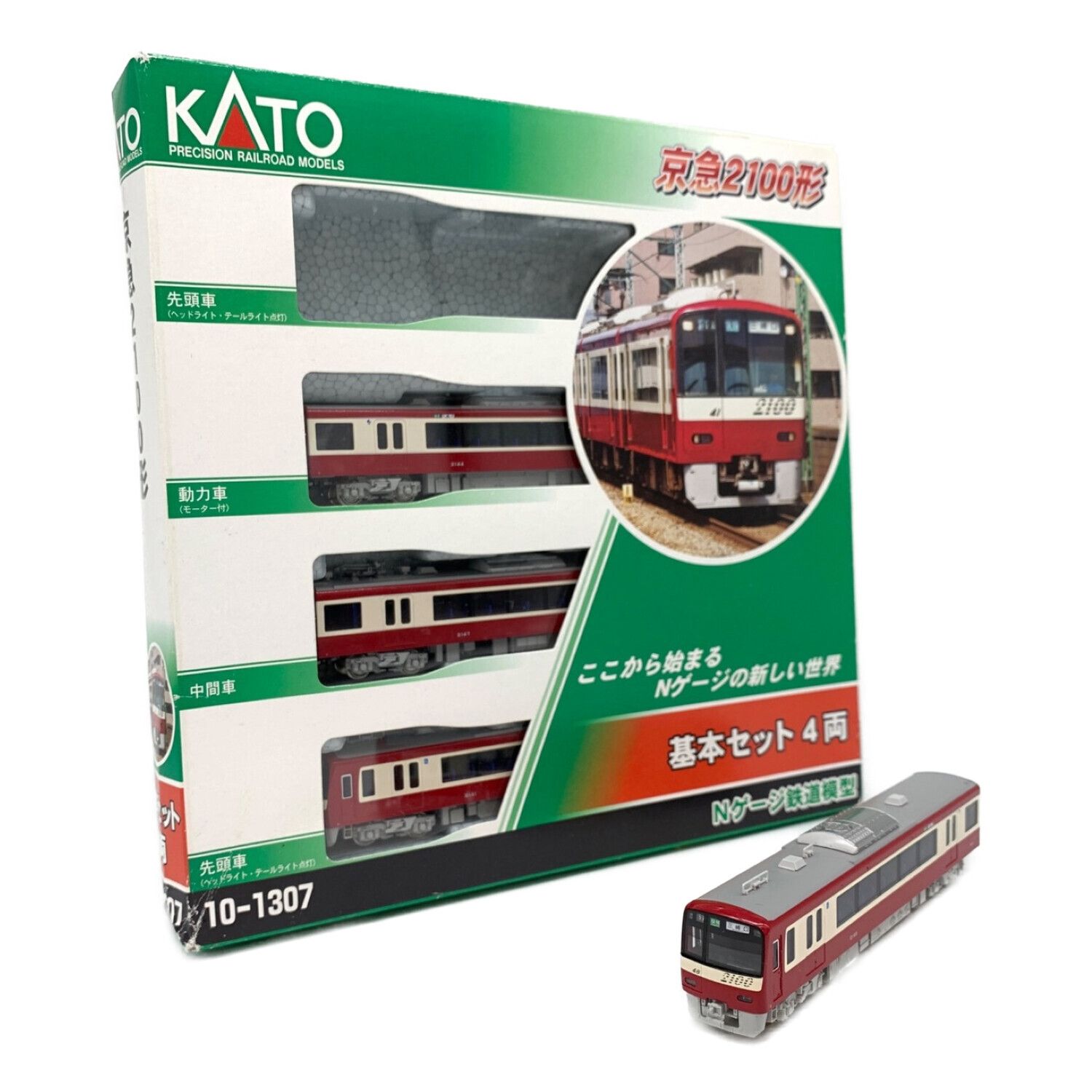 KATO (カトー) Nゲージ 京急 2100形 4両基本 10-1307 鉄道模型