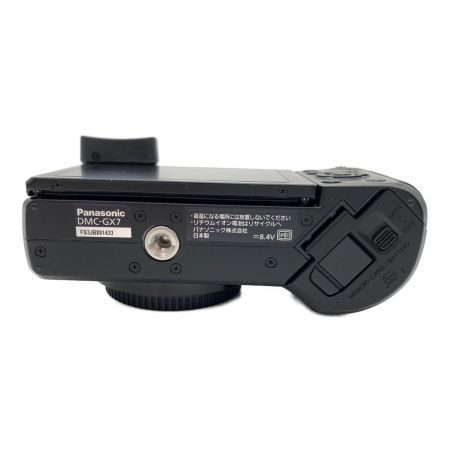 Panasonic (パナソニック) ミラーレス一眼カメラ ハンディグリップ付 DMC-GX7 1684万画素 フォーサーズ 専用電池 FS3JB801433